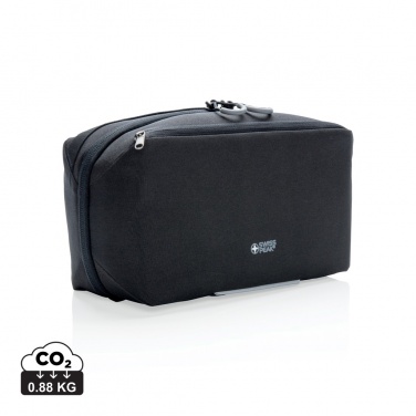 Logotrade promotional products photo of: Swiss Peak AWARE™ toiletry bag PVC free