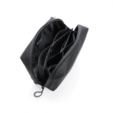 Logo trade promotional giveaways image of: Swiss Peak AWARE™ tech pouch PVC free
