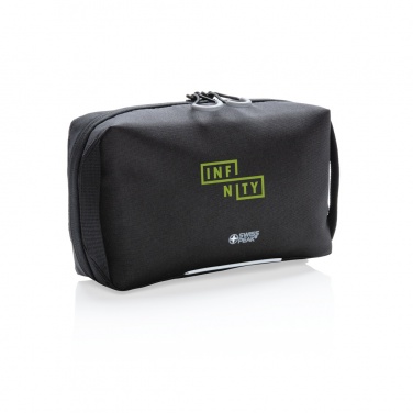 Logo trade promotional gift photo of: Swiss Peak AWARE™ tech pouch PVC free