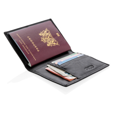 Logotrade corporate gift picture of: RFID anti-skimming passport holder