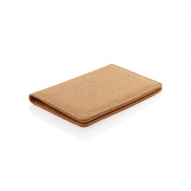Logo trade promotional giveaway photo of: Cork secure RFID passport cover