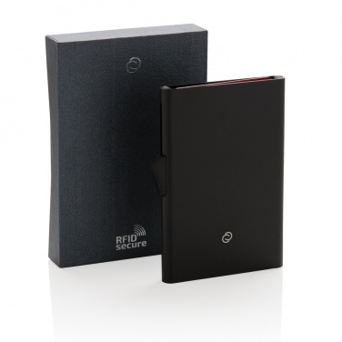 Logotrade business gift image of: C-Secure aluminium RFID card holder