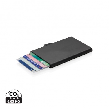 Logo trade advertising product photo of: C-Secure aluminium RFID card holder