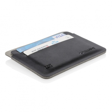Logo trade corporate gifts image of: Quebec RFID safe cardholder