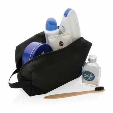 Logo trade business gift photo of: Impact AWARE™ basic RPET toiletry bag