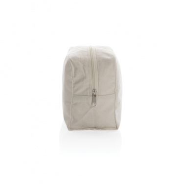 Logo trade promotional products image of: Impact Aware™ 285 gsm rcanvas toiletry bag undyed