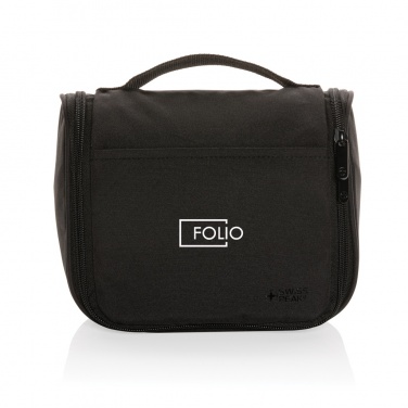 Logo trade corporate gifts picture of: Swiss Peak Lohan AWARE™ Toiletry bag