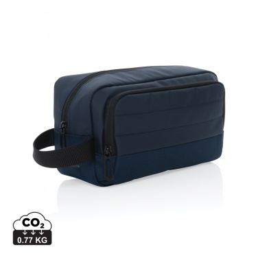Logo trade promotional item photo of: Armond AWARE™ RPET toiletry bag