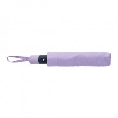 Logo trade promotional giveaways image of: 21" Impact AWARE™ 190T mini auto open umbrella