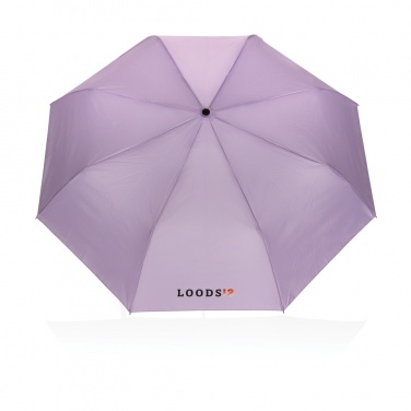 Logotrade promotional item image of: 21" Impact AWARE™ 190T mini auto open umbrella