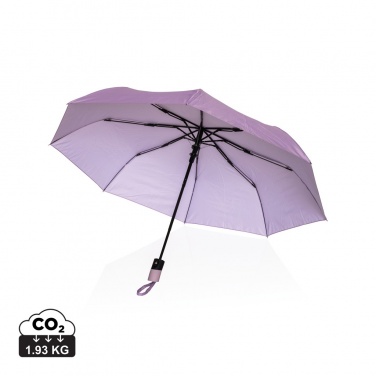 Logo trade corporate gift photo of: 21" Impact AWARE™ 190T mini auto open umbrella