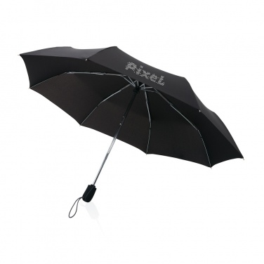 Logo trade promotional items picture of: Swiss Peak AWARE™ Traveller 21” automatic umbrella