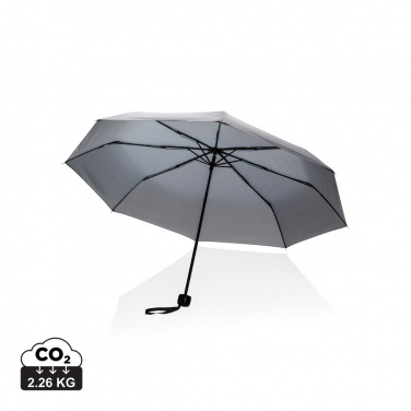 Logo trade promotional gifts image of: 20.5" Impact AWARE™ RPET 190T mini umbrella