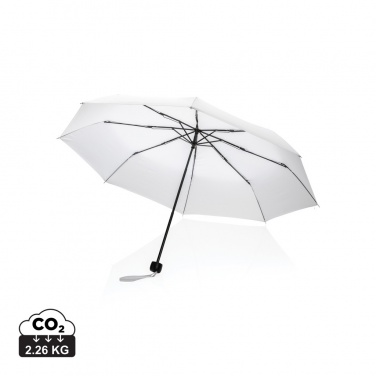 Logo trade advertising product photo of: 20.5" Impact AWARE™ RPET 190T mini umbrella