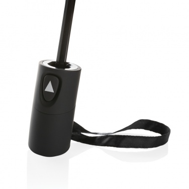 Logo trade corporate gift photo of: 21" Impact AWARE™ RPET 190T mini auto open umbrella