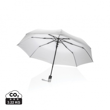 Logotrade promotional giveaway image of: 21" Impact AWARE™ RPET 190T mini auto open umbrella