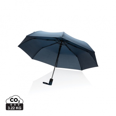 Logotrade promotional merchandise picture of: 21" Impact AWARE™ RPET 190T mini auto open umbrella