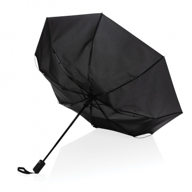 Logo trade promotional item photo of: 21" Impact AWARE™ RPET 190T auto open/close umbrella