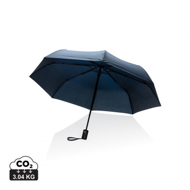 Logotrade promotional item picture of: 21" Impact AWARE™ RPET 190T auto open/close umbrella