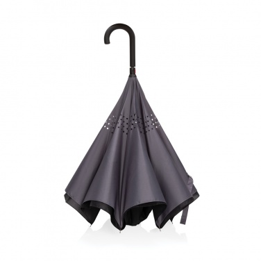 Logotrade promotional products photo of: 23" Impact AWARE™ RPET 190T reversible umbrella