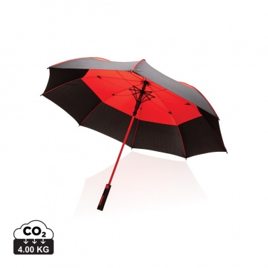 Logotrade corporate gift image of: 27" Impact AWARE™ RPET 190T auto open stormproof umbrella