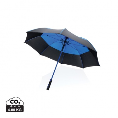 Logotrade promotional merchandise photo of: 27" Impact AWARE™ RPET 190T auto open stormproof umbrella