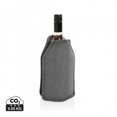 Logo trade promotional gifts image of: Vino AWARE™ RPET wine cooler sleeve
