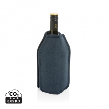 Logo trade advertising products image of: Vino AWARE™ RPET wine cooler sleeve