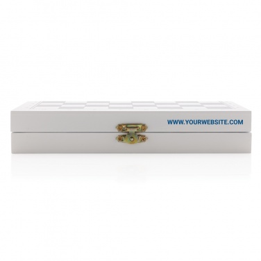 Logo trade promotional merchandise image of: Deluxe 3-in-1 boardgame in box