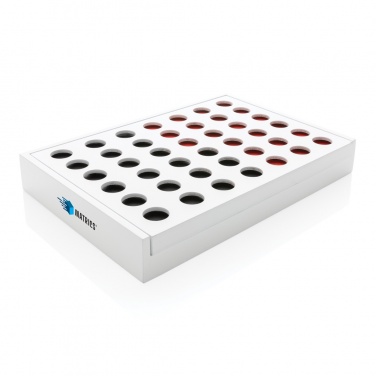 Logo trade promotional products image of: Connect four wooden game