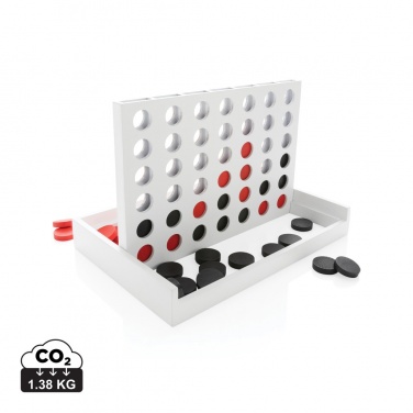 Logotrade promotional product image of: Connect four wooden game