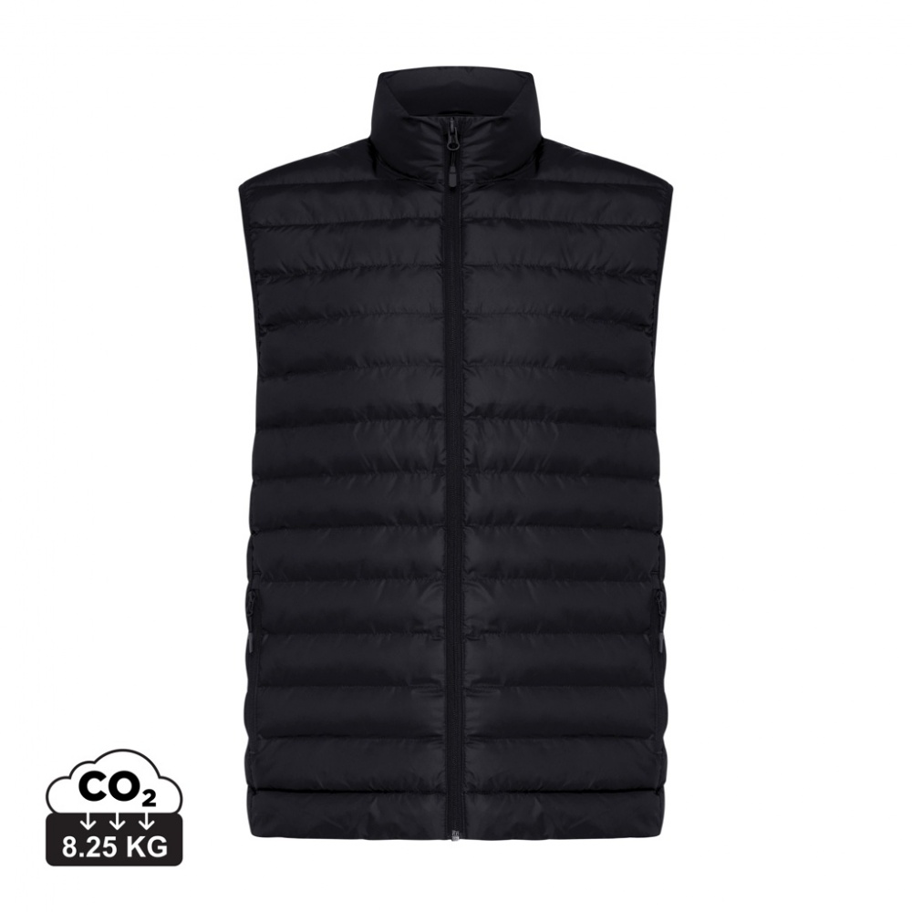 Logotrade advertising products photo of: Iqoniq Meru men recycled polyester bodywarmer