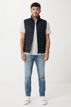 Logo trade advertising products image of: Iqoniq Meru men recycled polyester bodywarmer