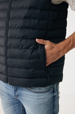 Logo trade corporate gifts image of: Iqoniq Meru men recycled polyester bodywarmer