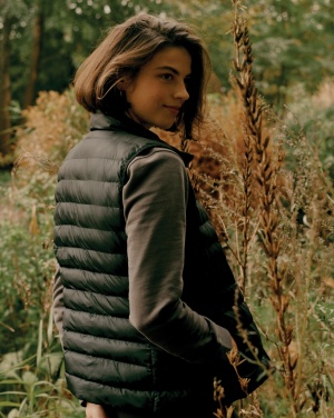 Logotrade promotional giveaways photo of: Iqoniq Meru women recycled polyester bodywarmer
