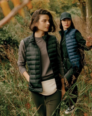 Logo trade promotional merchandise image of: Iqoniq Meru women recycled polyester bodywarmer