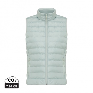 Logo trade promotional items image of: Iqoniq Meru women recycled polyester bodywarmer