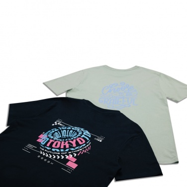 Logo trade promotional giveaway photo of: Iqoniq Bryce recycled cotton t-shirt