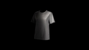 Logo trade corporate gifts image of: Iqoniq Manuel recycled cotton t-shirt undyed