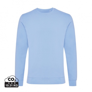 Logo trade promotional items image of: Iqoniq Zion recycled cotton crew neck