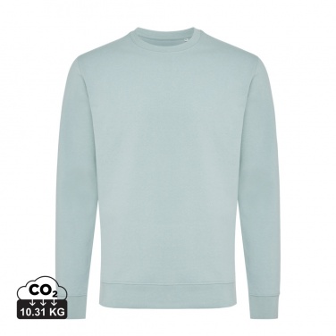 Logo trade promotional merchandise photo of: Iqoniq Zion recycled cotton crew neck