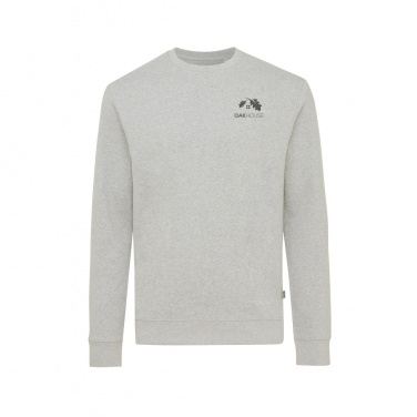 Logotrade advertising product image of: Iqoniq Denali recycled cotton crew neck undyed