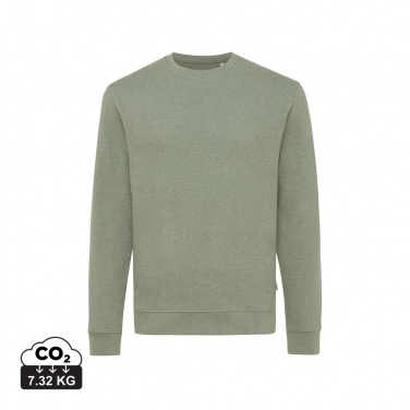 Logo trade business gifts image of: Iqoniq Denali recycled cotton crew neck undyed
