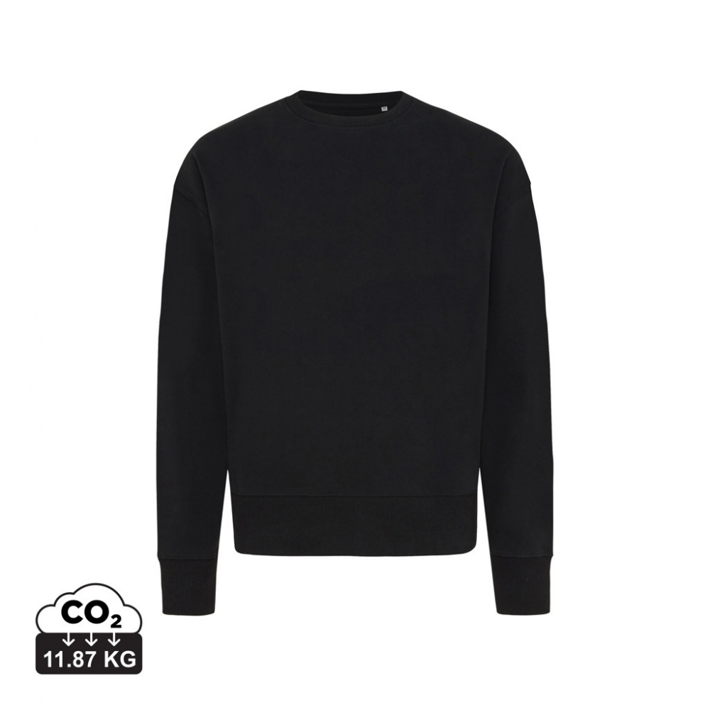 Logotrade promotional item image of: Iqoniq Kruger relaxed recycled cotton crew neck