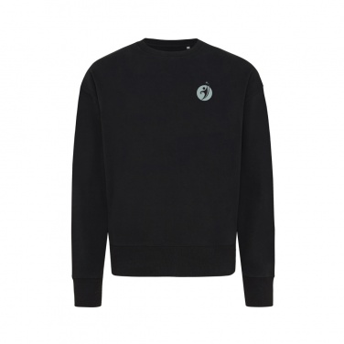 Logotrade corporate gifts photo of: Iqoniq Kruger relaxed recycled cotton crew neck