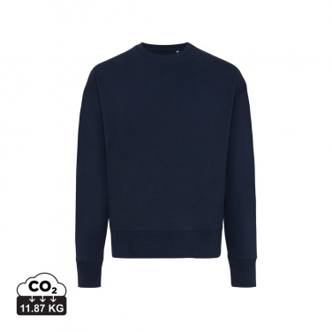Logotrade promotional giveaway image of: Iqoniq Kruger relaxed recycled cotton crew neck