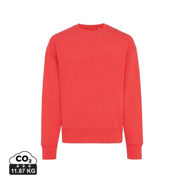 Logotrade business gift image of: Iqoniq Kruger relaxed recycled cotton crew neck
