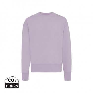 Logo trade promotional items image of: Iqoniq Kruger relaxed recycled cotton crew neck