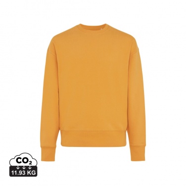 Logo trade promotional gifts picture of: Iqoniq Kruger relaxed recycled cotton crew neck