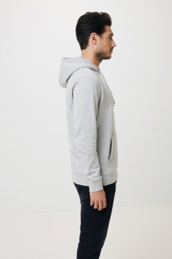 Logo trade promotional products image of: Iqoniq Torres recycled cotton hoodie undyed